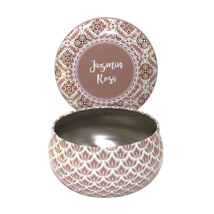 厂家批发马口铁茶叶罐 大肚子鼓型罐 糖果罐 蜡烛罐铁罐