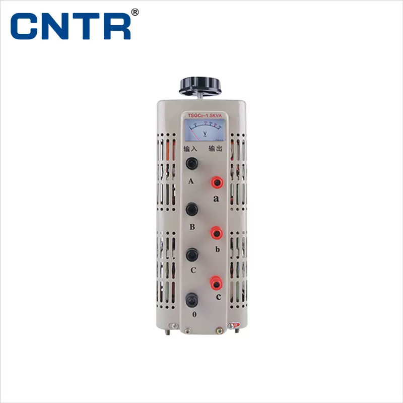 泰然 接触式三相380v调压器3/5/10000w 升降压 0-500v调压变压器