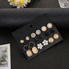 Earrings, set, European style, 30 pair, wholesale