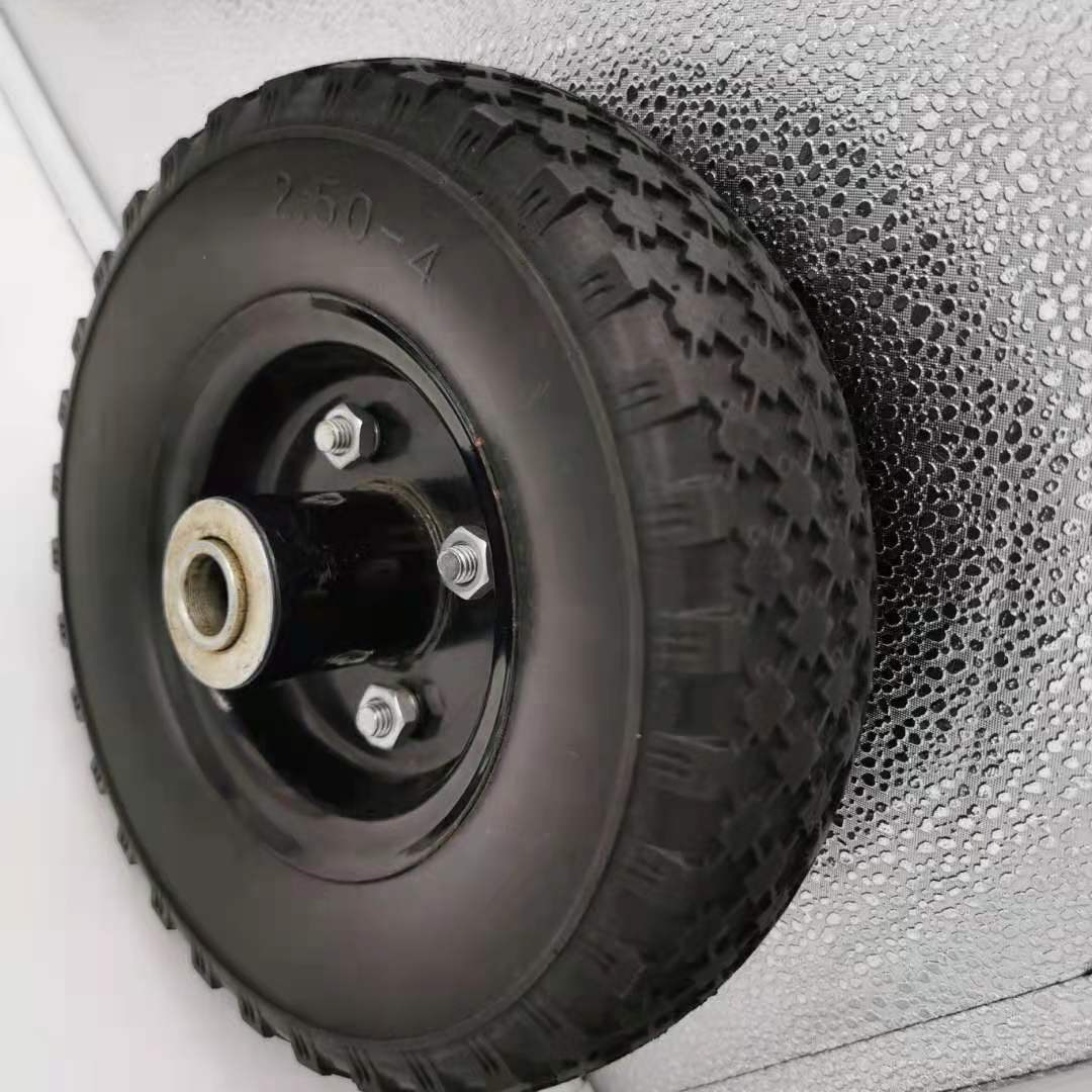 厂家高品质销售2.50-4PU发泡轮 手推车板车仓库小货车轮胎实心轮