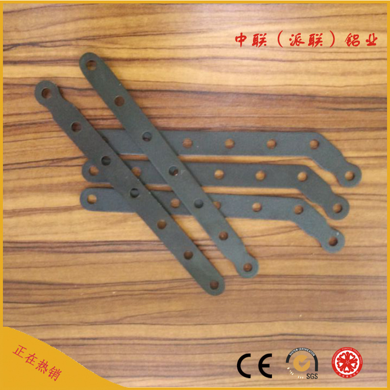 运动摄影设备铝型材 cnc 加长自拍臂铝合金 供应 阳极黑色硬质铝