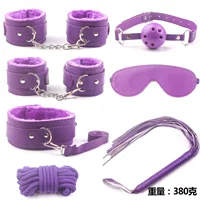 Plush set, toy for adults, harness, increased thickness