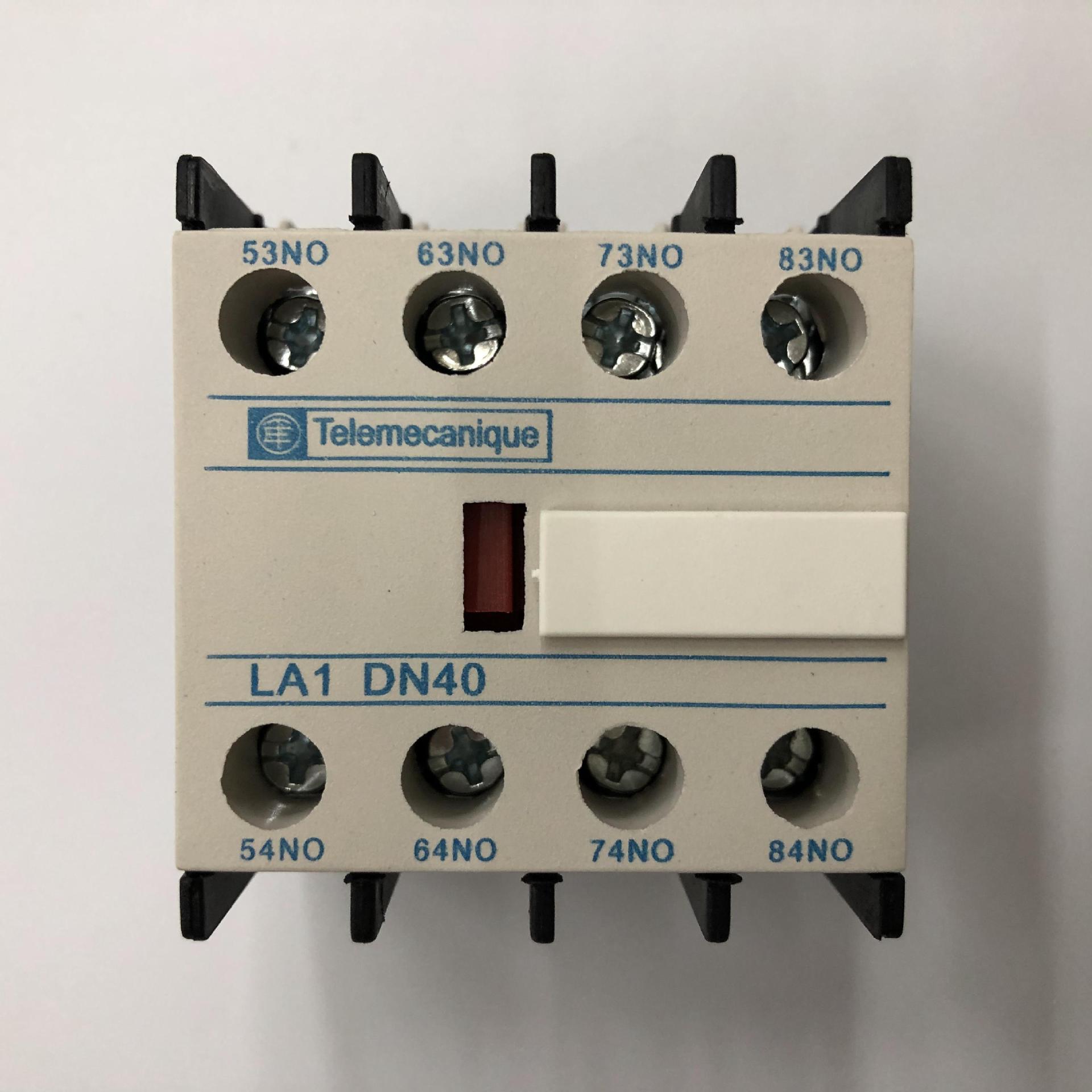 原装正品LA1-DN40C 4常开 Schneider辅助触头