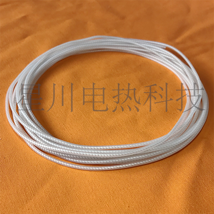 透明发热线 耐高温无味硅橡胶加热线 柔软耐折抗拉电加热发热线