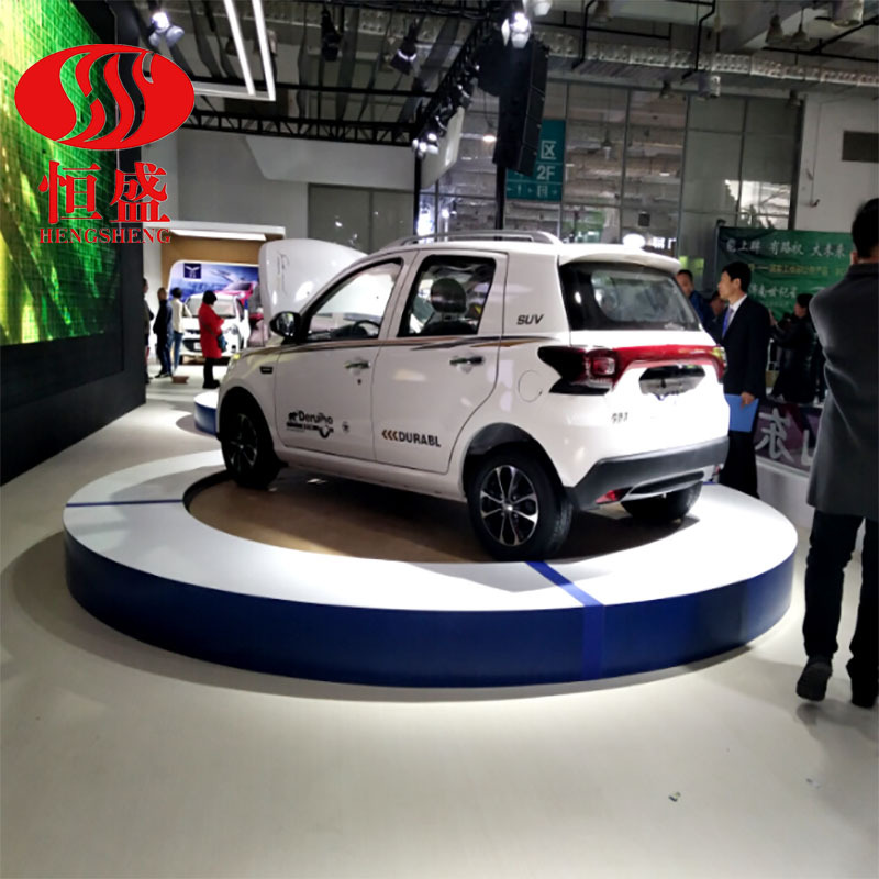 厂家直销汽车旋转台展厅转台工业电动旋转台汽车转台车展旋转圆台