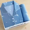 S синий лунный, кардиганный комплект