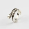 Light -faced woven hook line silver model