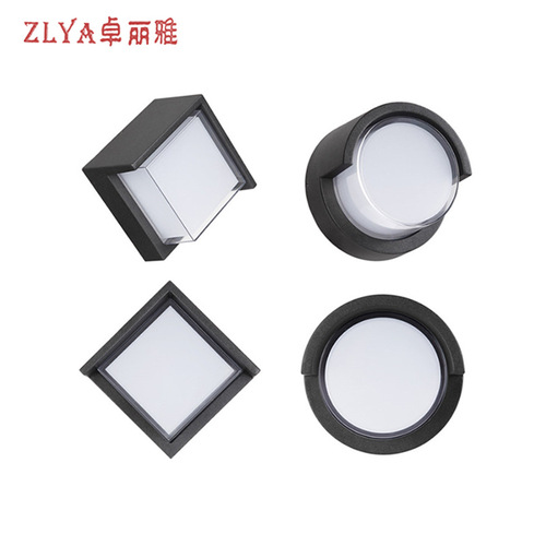 Waterproof and moisture-proof led wall lamp retro outdoor lamp balcony courtyard exterior wall lamp courtyard terrace outdoor wall lamp