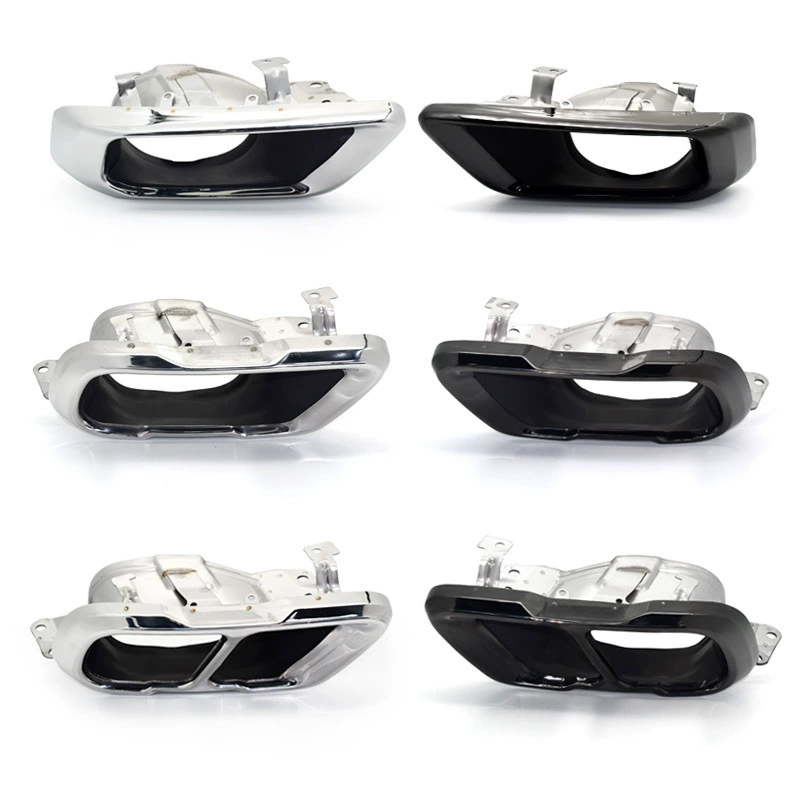 Подходит для хвостовой горловины автомобиля C05G06X5X6X7, Модернизированная на месте, четырехъярусная выхлопная труба из нержавеющей стали, Модифицированная Хвостовая горловина