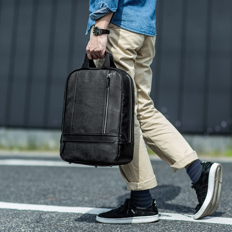 Japan SANWA backpack waterproof backpack computer bag business Japan Okayama denim fashion 200-BAG165