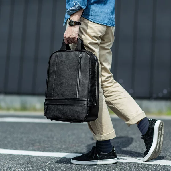 Japan SANWA backpack waterproof backpack computer bag business Japan Okayama denim fashion 200-BAG165