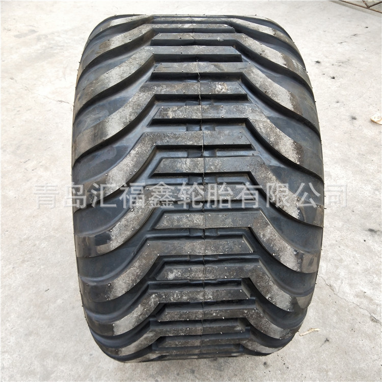 供应550/45-22.5IMP宽基悬浮轮胎可配钢圈甘蔗田拖车胎