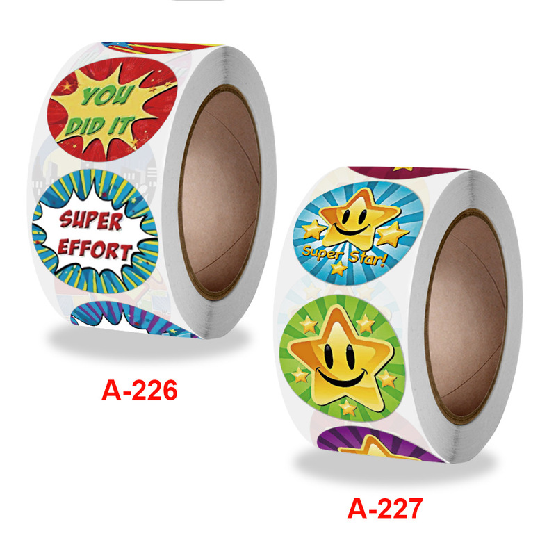 In stock wholesale children's cartoon toy stickers student stickers toy teachers encourage smiling face reward game stickers In stock wholesale children's cartoon toy stickers student stickers toy teachers encourage smiling face reward game stickers
