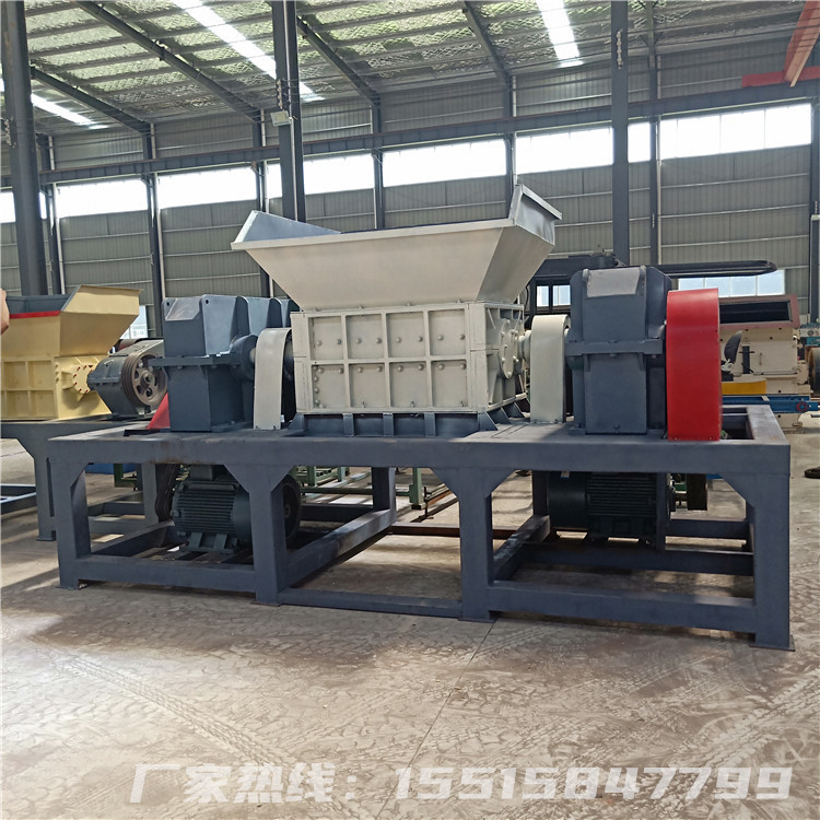 大型立式废家具废柜子撕碎机 双轴电视机撕碎机 厂家加工重型