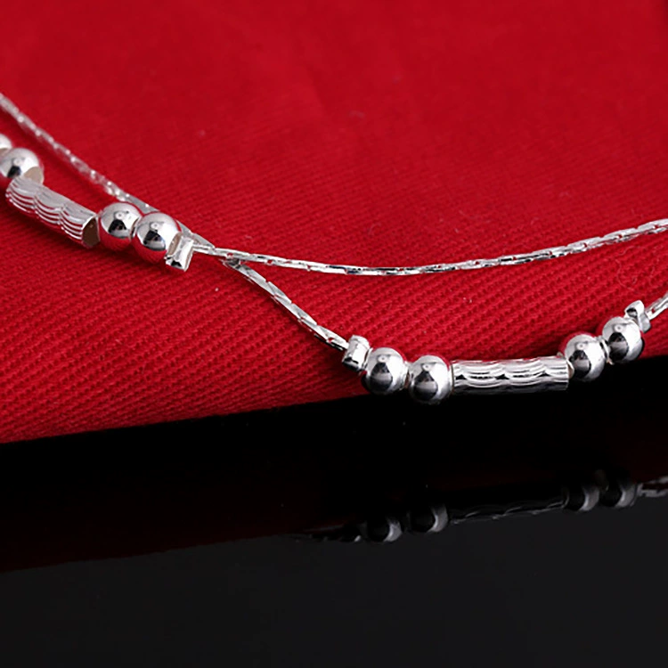 ankle bracelet, аксессуар для учащихся начальной школы, цепочка для друга любимого, корейский стиль, простой и элегантный дизайн