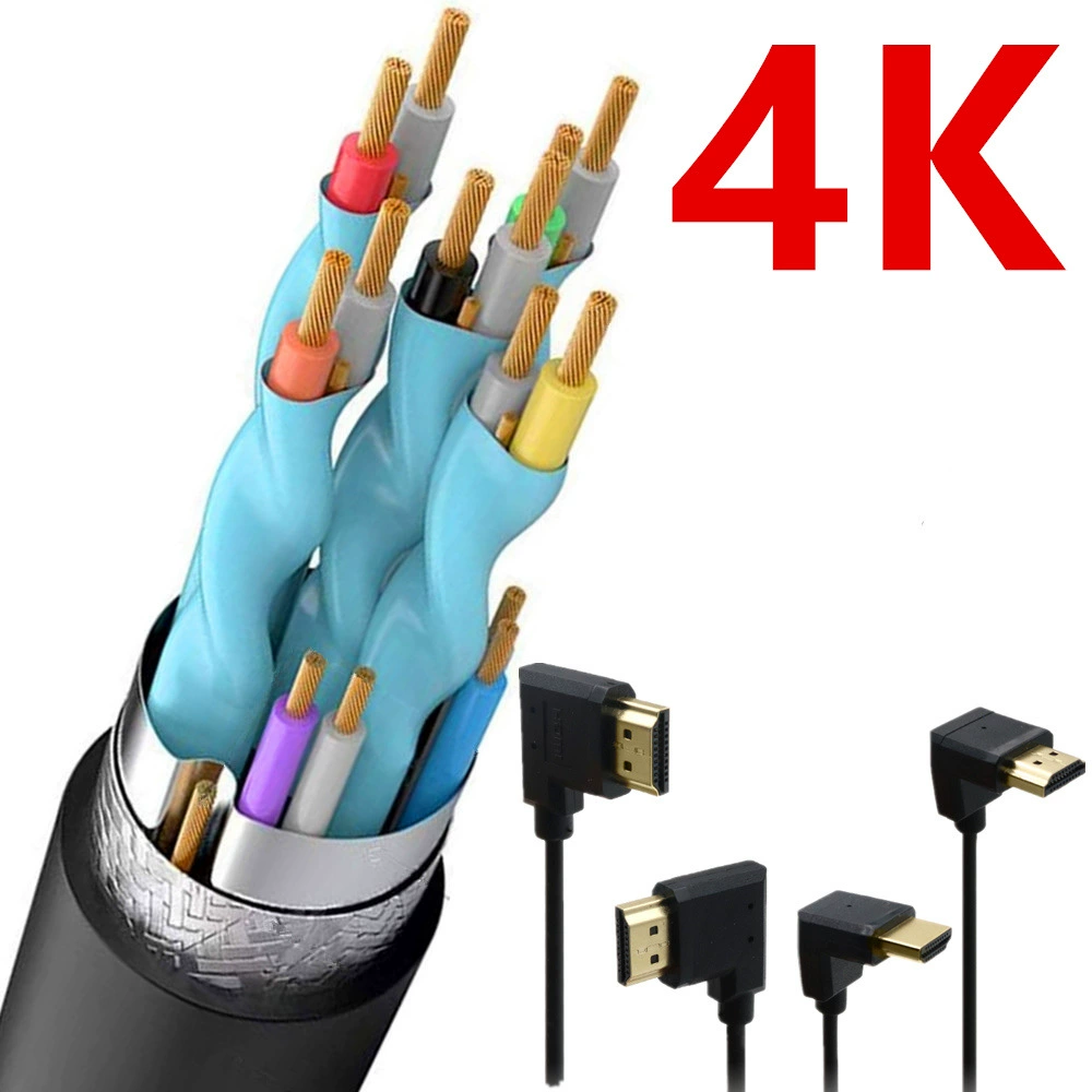Экстремальный HDMI-кабель версии 2.0 с высокой четкостью 4K2K@60Hz HDMI HD сверхтонкая пружинная расширительная линия