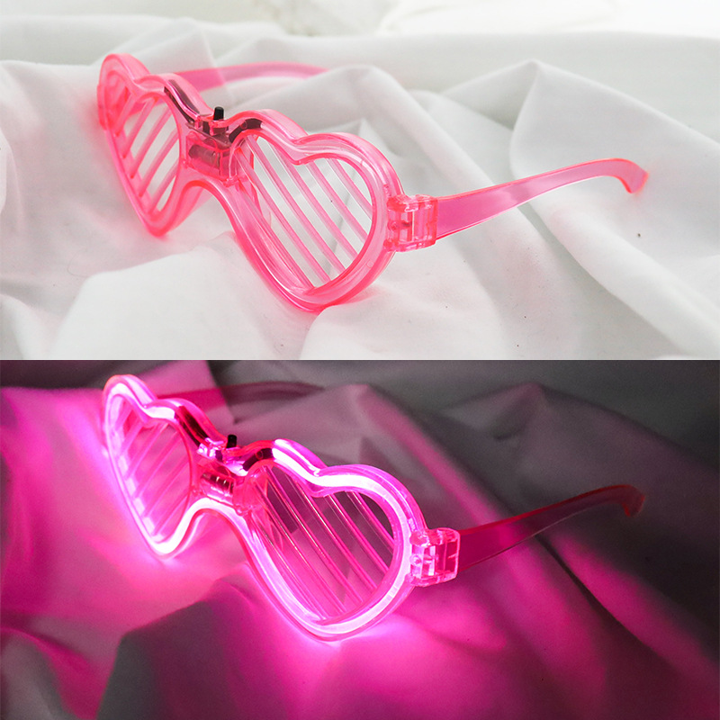 Gafas LED de Persiana de Plástico ABS con Tres Modos de Parpadeo para Fiestas y Bares image 13