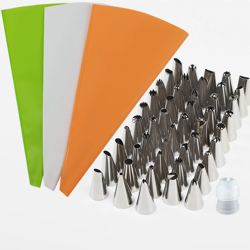 50 шт. Костюм 48 головок трубопроводная насадка из нержавеющей стали EVA кремовый мешок Инструмент для выпечки печенья