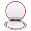 LED round handheld mirror with light, folding fill light