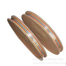 彩排线10pIDC/FC端子压排线2.54间距压线头 彩色线10PIN