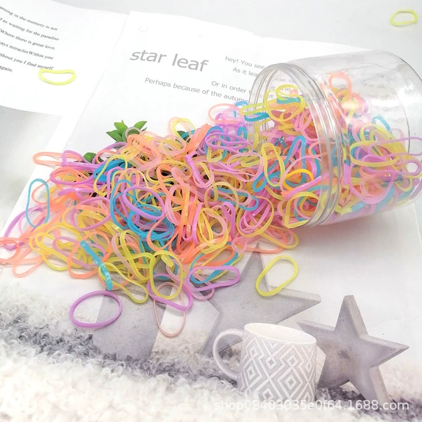 Jelly mixed thickened large rings (400 pieces) boxed
