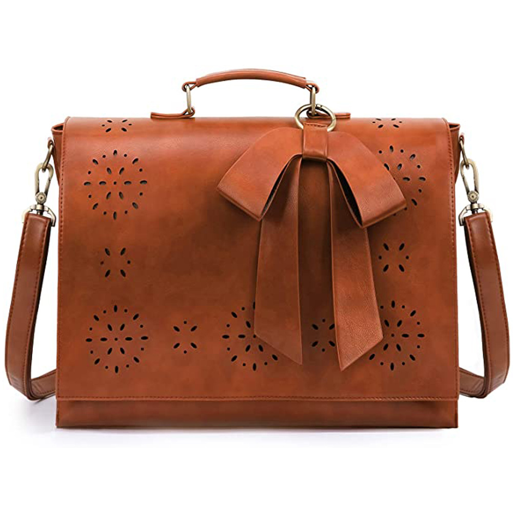 Women's Hollow Oil Leather Bag 10