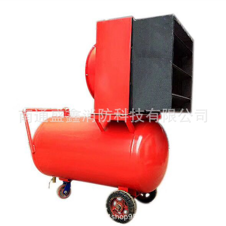 高倍数半固定泡沫灭火装置PFS4-300推车式泡沫灭火器泡沫比列装置