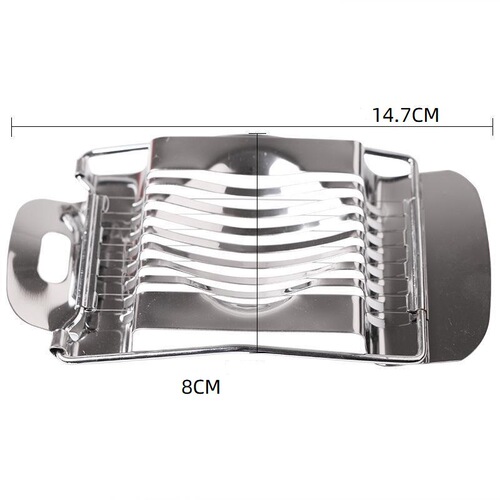 Stainless steel egg cutter ham banana slicer divider cross-border egg wonder fruit vegetable cutter