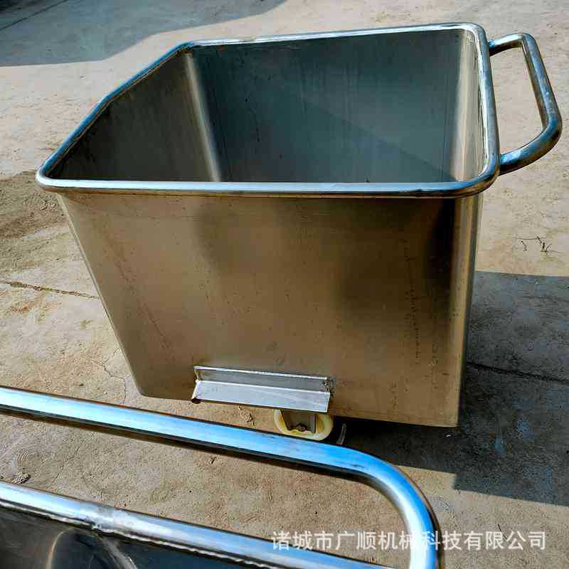 猪肉 鸡肉 火腿肠馅料等 肉类小料车 料斗车（201/304不锈钢）