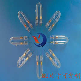 UV灯管冷阴极紫外线石英灯管气体放电灭菌灯有臭氧/无臭氧U8*56