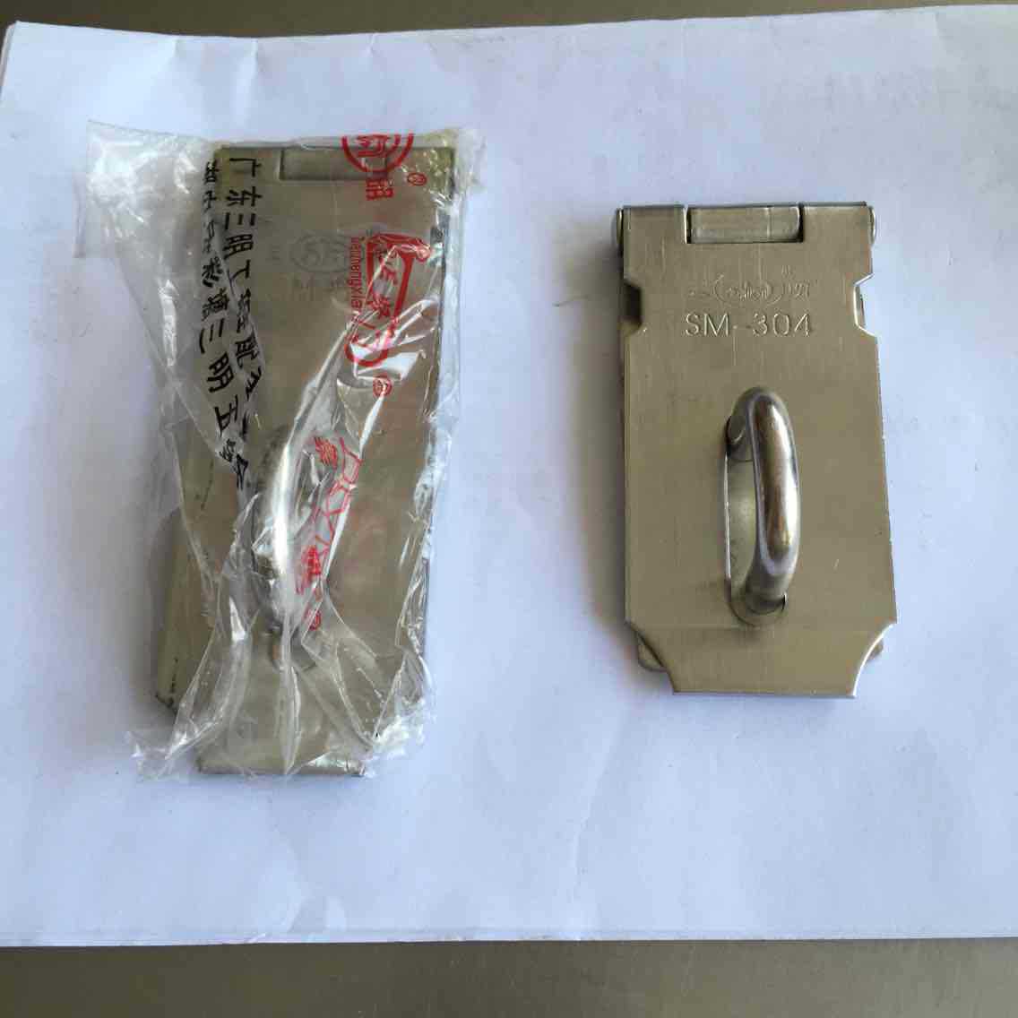 304大门锁扣/加厚拉丝不锈钢箱扣