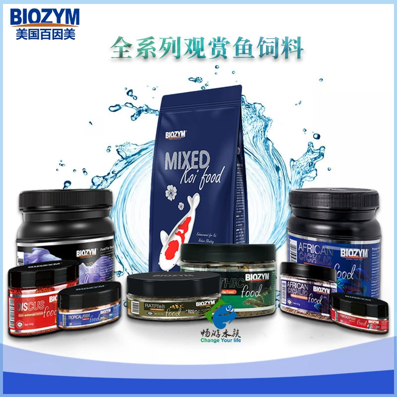 Baiyinmei Корм Цихлиды Рыбная еда Мясо Вегетарианская красочная Фея Красочная рыба Ведро для еды Рыба Морская вода Золотая рыбка Бентосная рыба