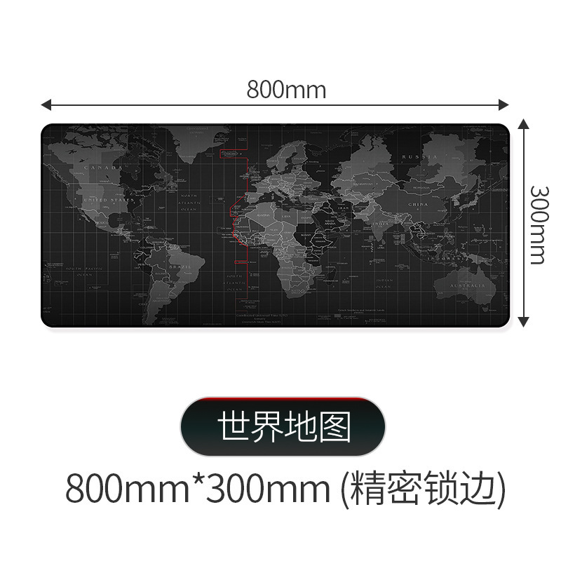 Alfombrilla de ratón grande extra grande estera de mesa de goma alfombrilla de ratón almohadilla de teclado antideslizante juego de dibujos animados almohadilla de escritorio accesorios de computadora