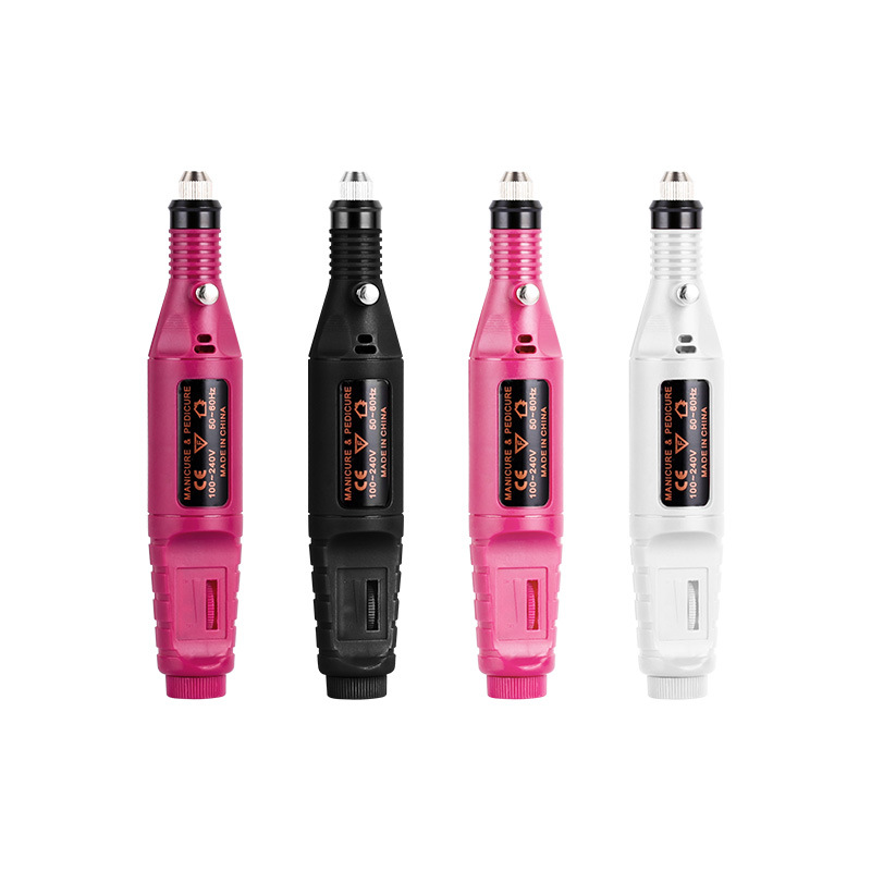 Logo personalizado color pequeño pulidor de uñas eléctrico portátil mini-removedor de uñas pulido bajo
