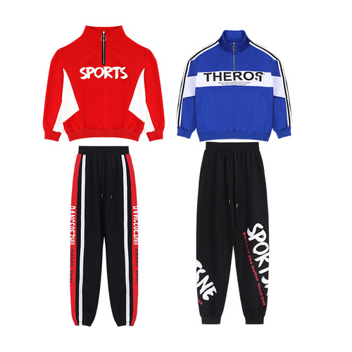 Autumn shuffle dance sports suit for women casual running new ghost step dance suit square dance sports suit
