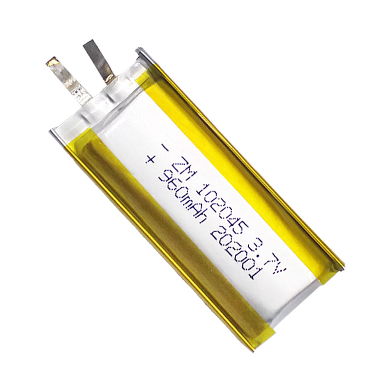 耐高温软包锂电池102045软包锂电池960mAh高温软包聚合物锂电池