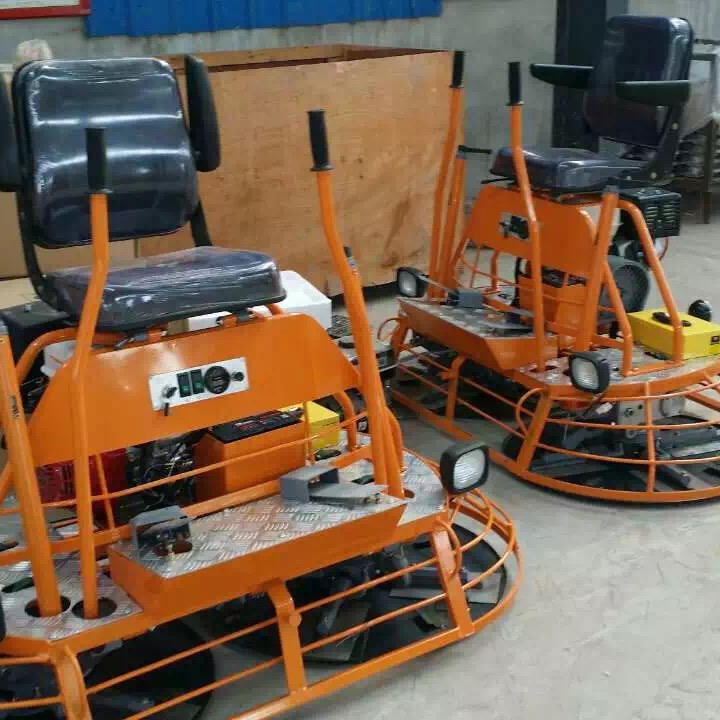 地下车库地面驾驶式磨光机价格低的载人式双圆盘收光机