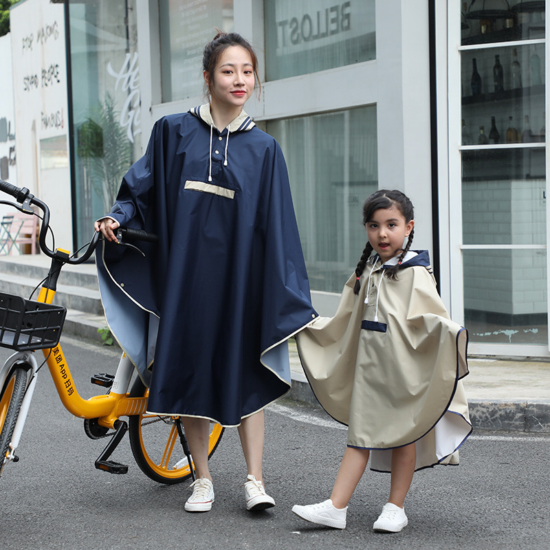 Children's cloak bicycle raincoat female adult fashion hiking backpack mountaineering cycling waterproof windbreaker poncho coat Children's cloak bicycle raincoat female adult fashion hiking backpack mountaineering cycling waterproof windbreaker poncho coat