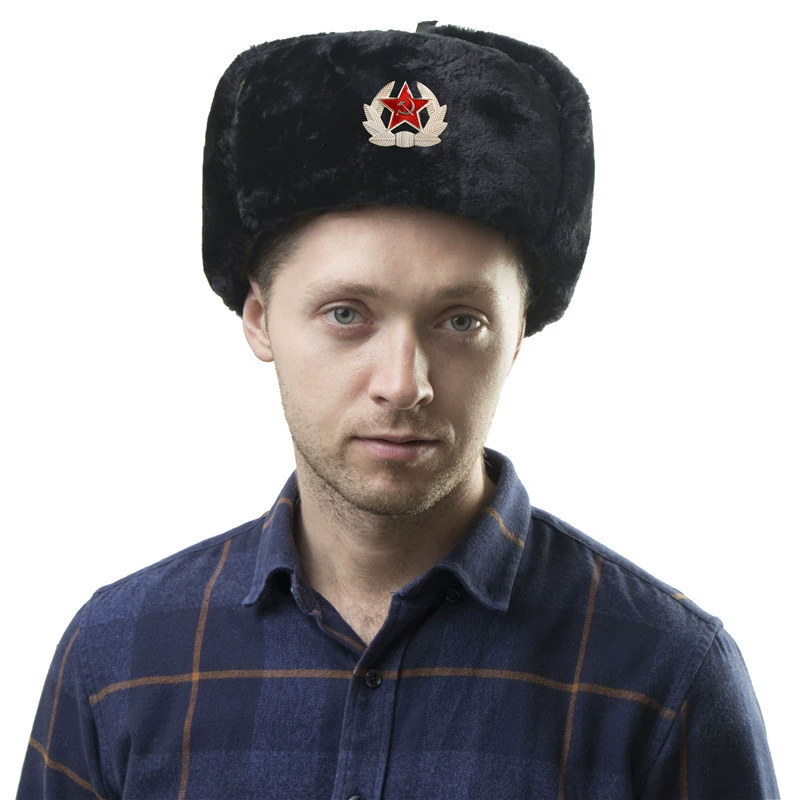 Пашемка зима тёплая значок для мужчин и женщин