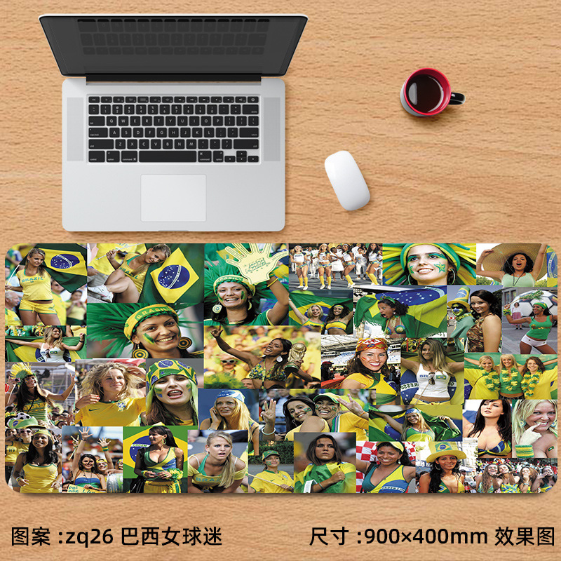 Alfombrilla de ratón nueva de Cristiano Ronaldo, extra grande, de fútbol, Messi, Bayern, La Liga, para juegos, e-sports, con reposamuñecas, para escritorio de computadora