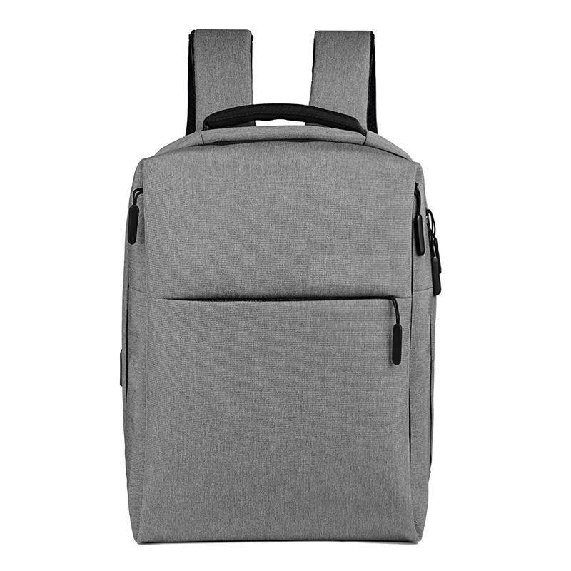 Venta al por mayor 2020 nueva mochila de computadora de tela Oxford carga USB mochila de computadora de negocios se puede imprimir LOGO