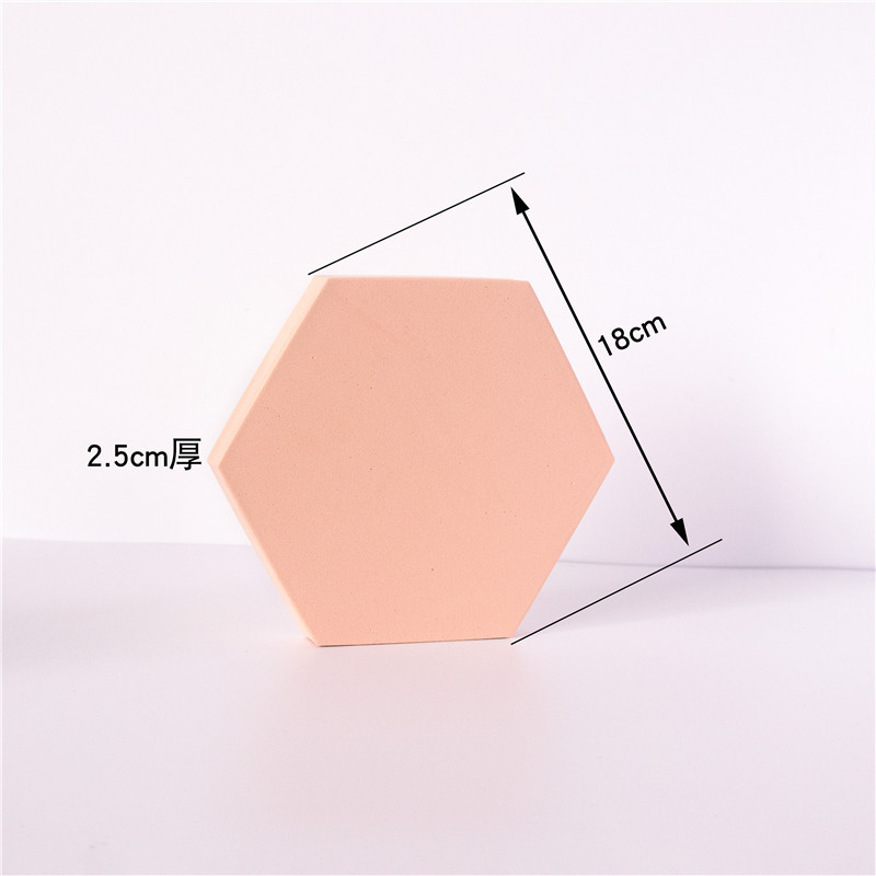 Cube fotografía apoyos trapezoidal geometría hueca fotografía decoración fotografía Fondo ins simple fotografía Decoración