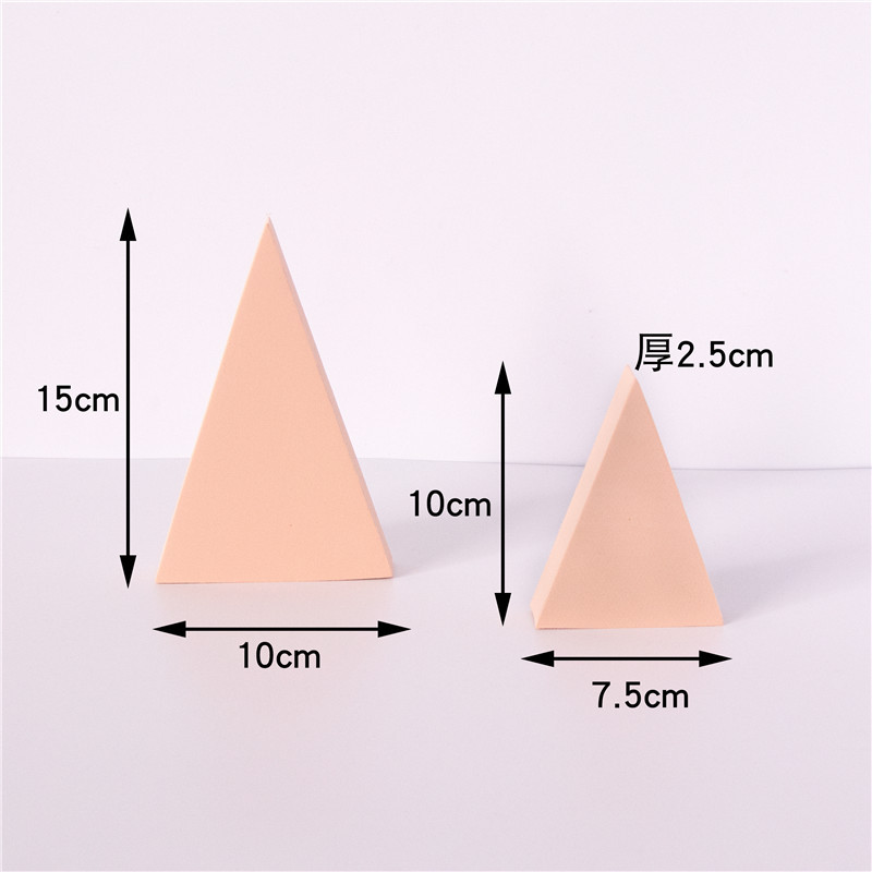 Cube fotografía apoyos trapezoidal geometría hueca fotografía decoración fotografía Fondo ins simple fotografía Decoración