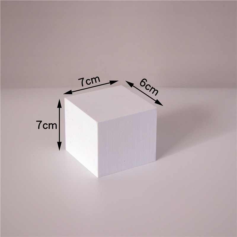 Cube fotografía apoyos trapezoidal geometría hueca fotografía decoración fotografía Fondo ins simple fotografía Decoración