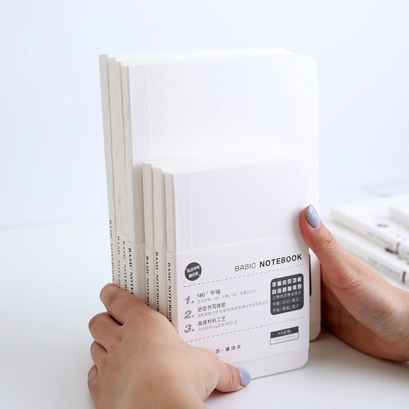 Diary Wire-Bound Fixed-Page Inner Core Replacement Hobo Hand Ledger Notepad Square Blank Notebook Inner Page