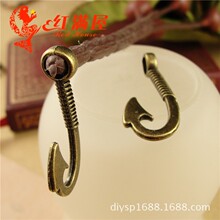 A3952古青1.8克 手工DIY饰品 饰品挂钩 收纳钩 60个/包