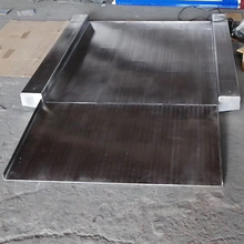 全不锈钢电子地磅1-3T防水防腐蚀双斜坡平台秤超低台面不锈钢地磅