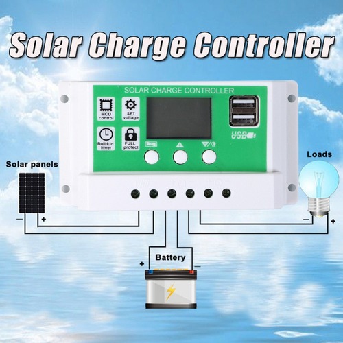 Solar Panel Controller Photovoltaic Panel Stabilizer 10A 20A 30A 40A 50A 60A Energy Storage Charger Stabilizer