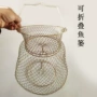 折叠钓鱼金属网兜渔护