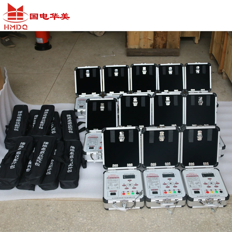 Интеллектуальный тестер сопротивления заземления цифрового дисплея, тестер сопротивления проводника с низким сопротивлением, тест сопротивления почвы